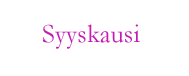 Syyskausi